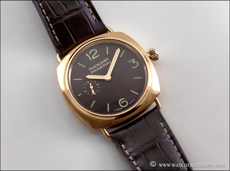 REVIEW The Panerai PAM336 Radiomir Oro Rosa WATCH TALK