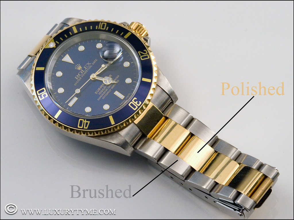how to polish a rolex watch